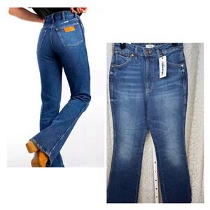 NWT Women's Wrangler Westward 626 High Rise Bootcut Jeans 27x30 Medium Wash